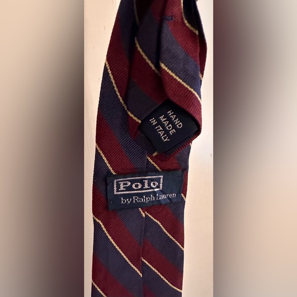 332. Boy’s Polo Ralph Lauren Silk Tie for Toddlers / Little Boys - Made in Italy - Picture 3 of 8